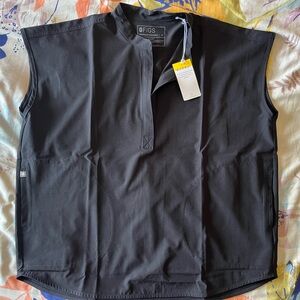 Figs Rafaela Freex Scrub Top - Medium / Black